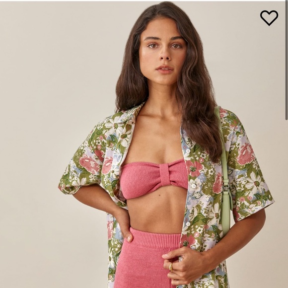 Reformation Other - Reformation Paradiso Bra & Short Set Brand new!